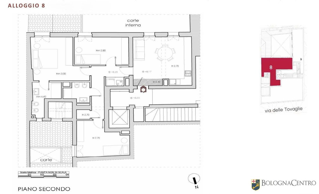Apartment in Santo Stefano - Galvani, Bologna, Italy 4 - 16651799