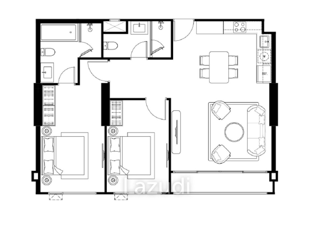 Apartment in Pattaya City, Chon Buri, Thailand 5 - 16650363