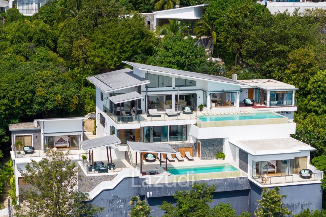 Luxury Villa With Twin Infinity Pools & In Koh Samui, Surat Thani ...