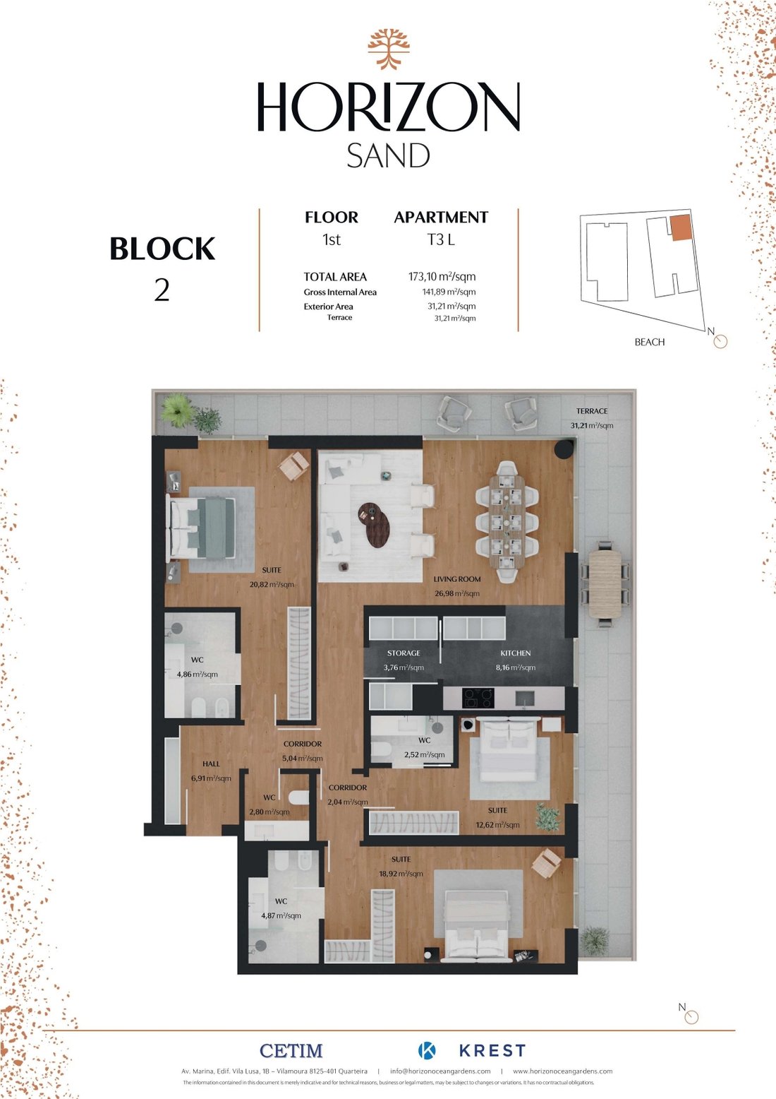 Apartment in Quarteira, Algarve, Portugal 2 - 16655982