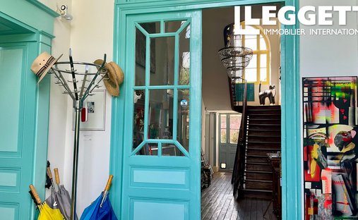 A 19th Century Manor House And Outbuildings, In Almost 3 Hectares Of Grounds, On The Edge Of