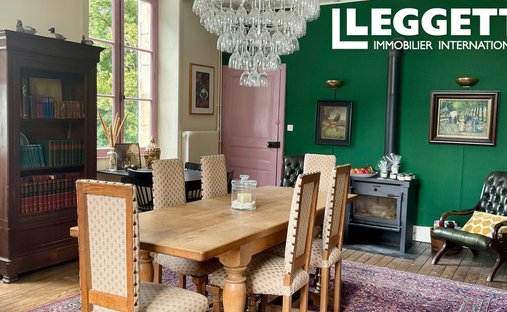 A 19th Century Manor House And Outbuildings, In Almost 3 Hectares Of Grounds, On The Edge Of