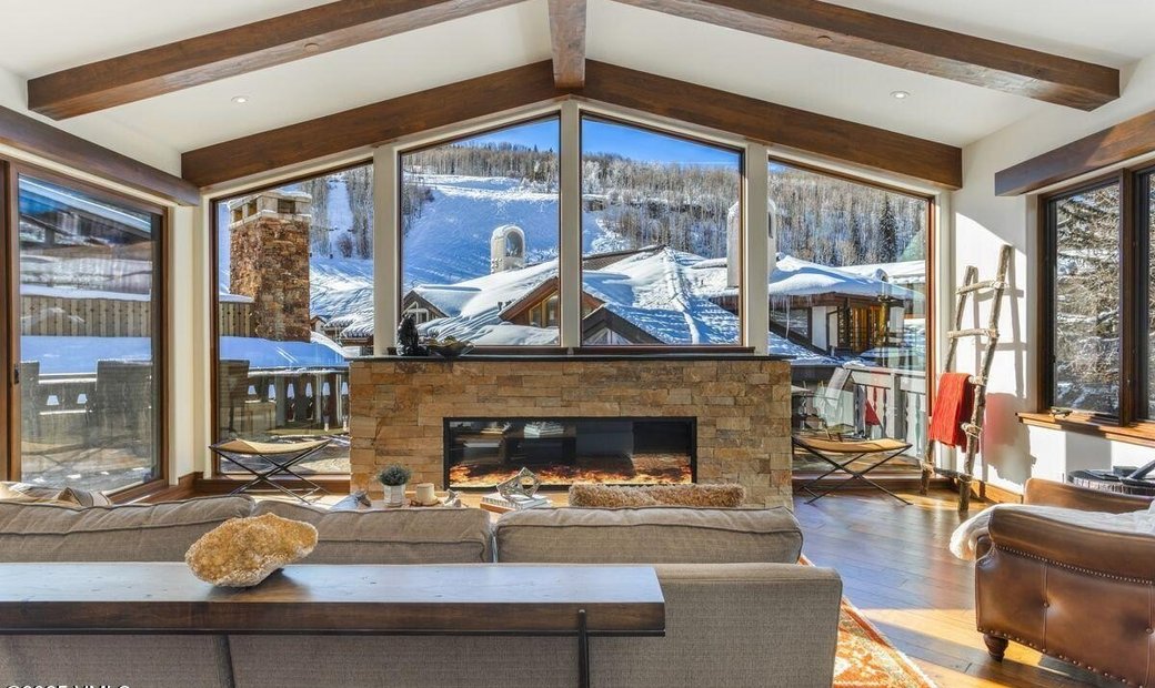 Image showcasing Luxury Alpine Penthouse With Panoramic In Vail, Colorado, United States ...