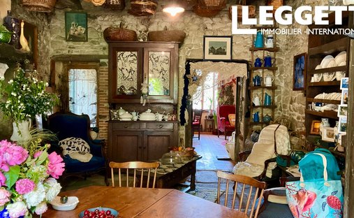 A 19th Century Manor House And Outbuildings, In Almost 3 Hectares Of Grounds, On The Edge Of