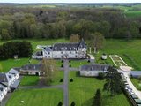 Chateau With Its Lodges For Sale On A Part Wooded 71 Acre Estate With Lake In South Touraine. - 2