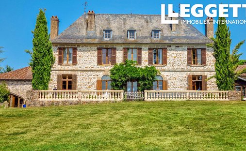 Castle in Lesterps, Nouvelle-Aquitaine, France 1