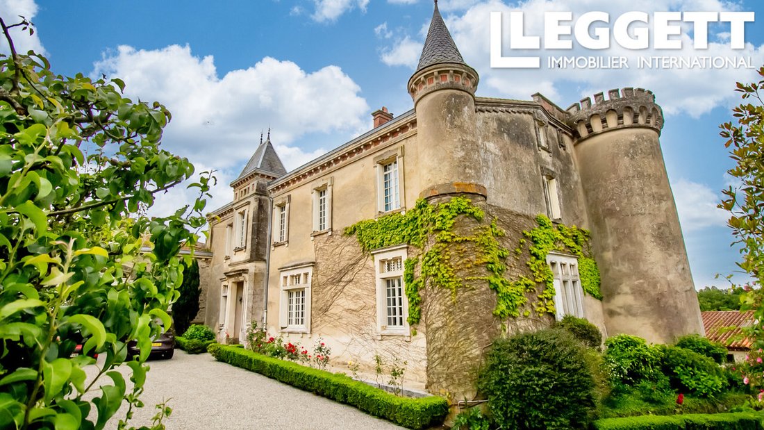 Castle in Labecede-Lauragais, Occitania, France 1 - 15726917
