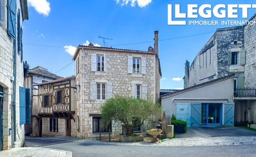 House in Montcuq-en-Quercy-Blanc, Occitania, France 1