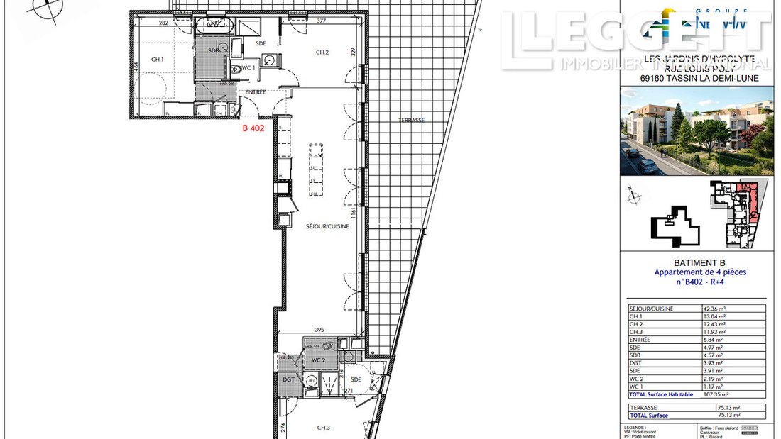 Apartment in Tassin le Bourg, Tassin-la-Demi-Lune, France 3 - 16609681