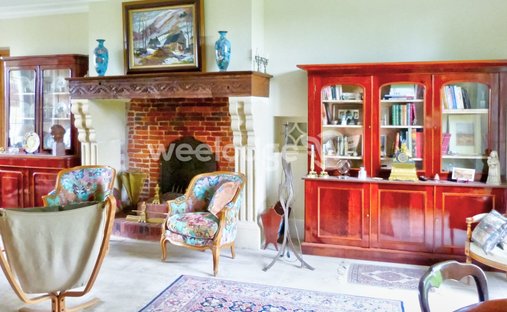 2h From Paris, In The Heart Of The Pays D’auge Area. A Listed 16th /18th Century Chateau Set In Abou