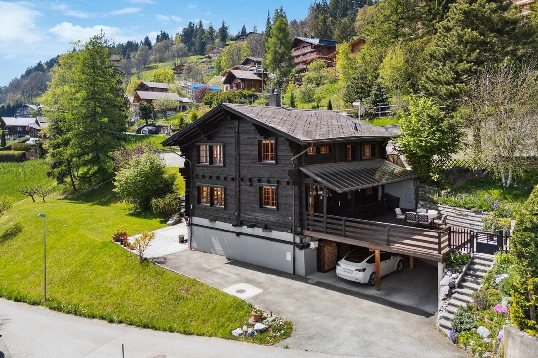 Authentic Family Chalet With Breathtaking Mountain Views