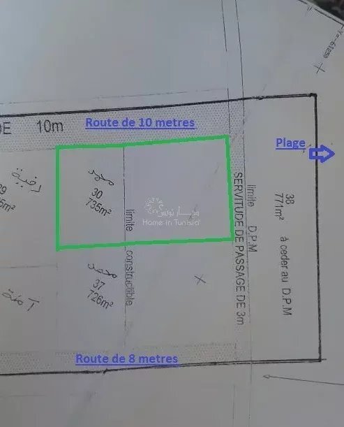 Land in Sidi Bou Ali, Sousse, Tunisia 4 - 16662029