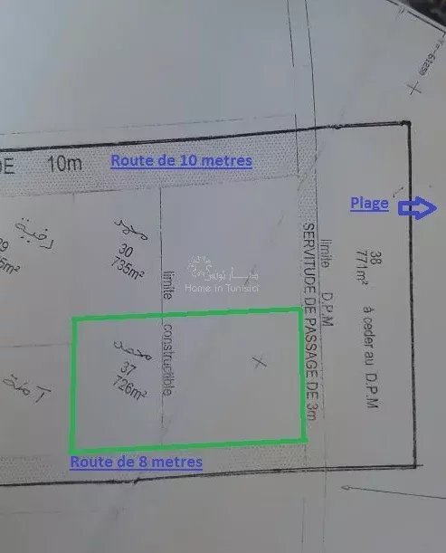 Land in Sidi Bou Ali, Sousse, Tunisia 4 - 16662027