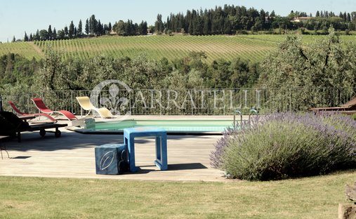 Castle for Sale in Montespertoli, Tuscany, Italy