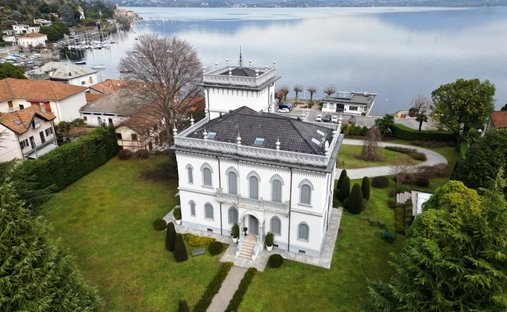 Castle for Sale in Lesa, Piedmont, Italy