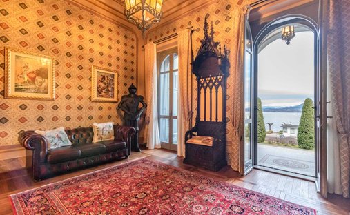 Castle for Sale in Lesa, Piedmont, Italy