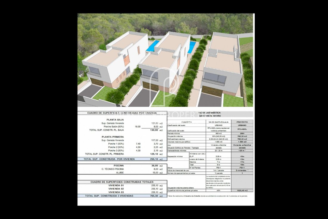 Land in Cala Llenya, Santa Eularia des Riu, Balearic Islands 3 - 16668799