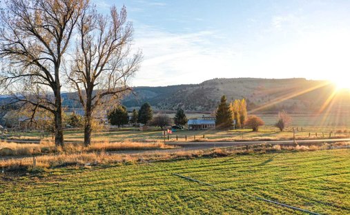 Corps de ferme à Prineville, Oregon, États-Unis 1