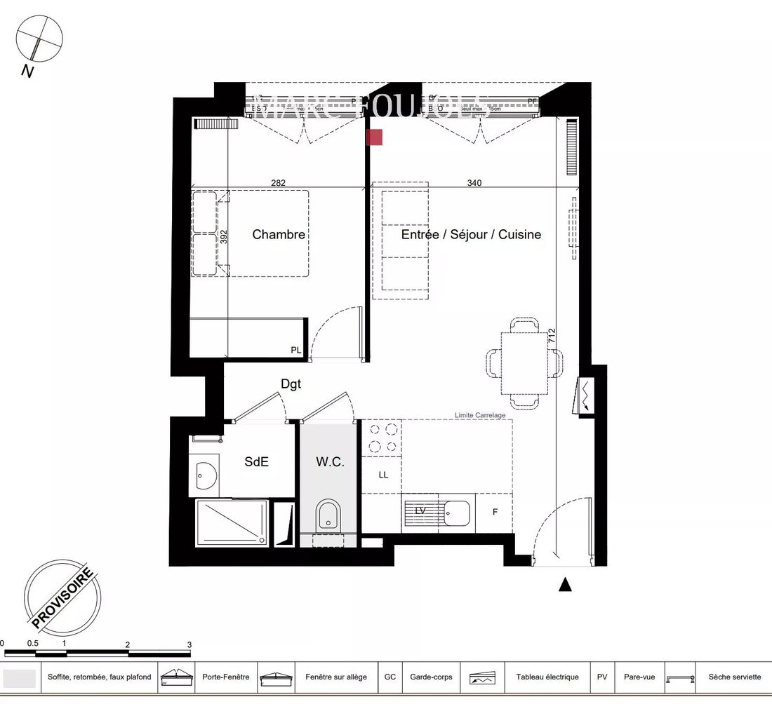 Apartment in Bièvres Sud Tolbiac, Paris 13e Arrondissement, Paris 5 - 16672633
