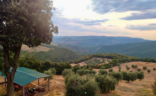 Casa di campagna a Castiglione d'Orcia, Toscana, Italia 1