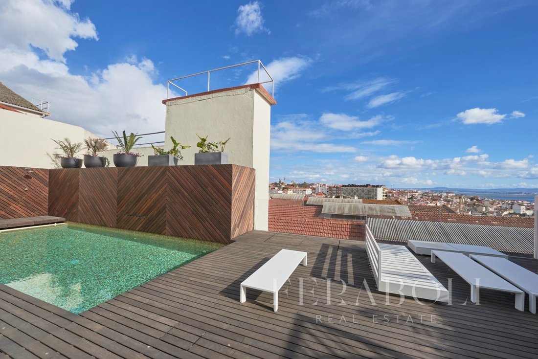 Appartamento a Estrela, Lisbona, Portogallo 1 - 16672483