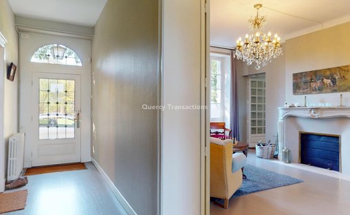 Agen Charming Estate With Manor House, Caretaker's House, Barn For Events, River, Lake 19 Hectares