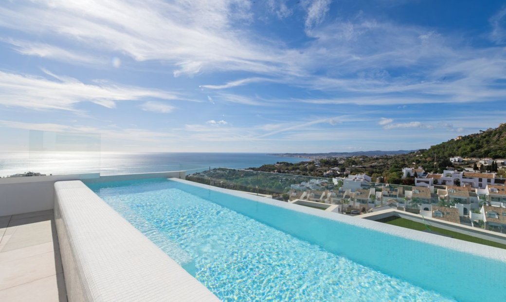 Fresh Look at Luxury Sky Villa Overlooking The Mediterranean In In Marbella