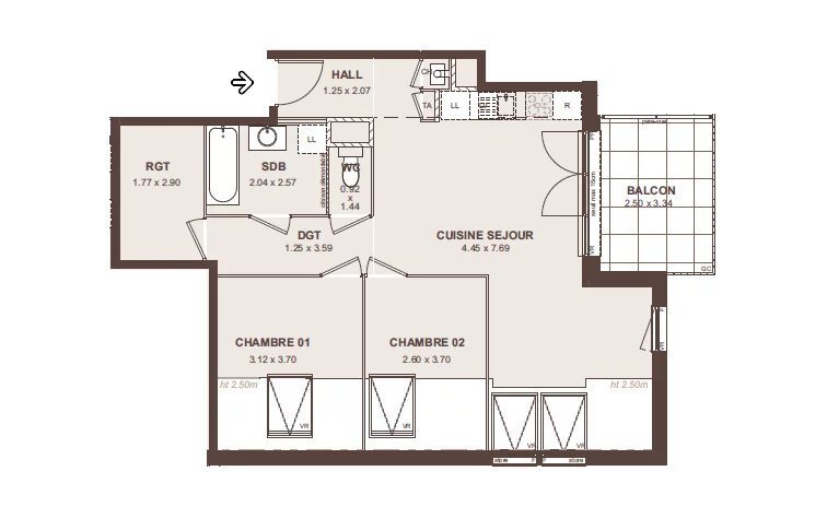 Apartment in Neydens, Auvergne-Rhône-Alpes, France 2 - 16676463