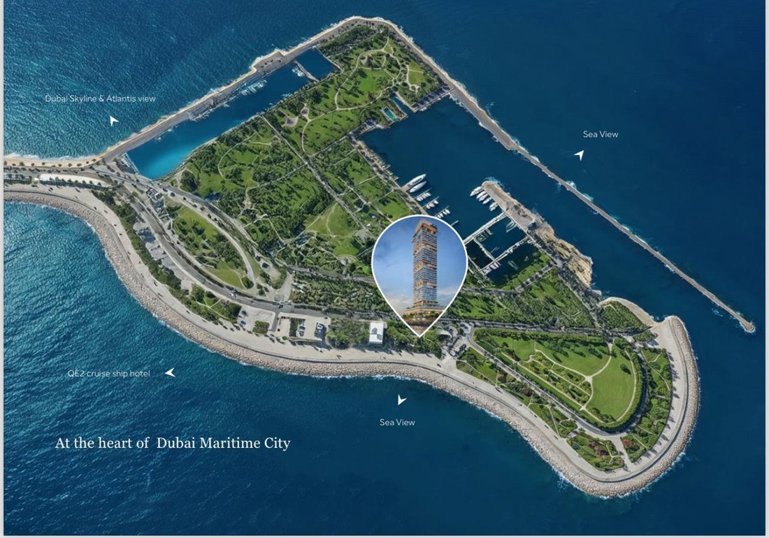 Penthouse in Al Mina / Dubai Maritime City, Dubai, United Arab Emirates 5 - 16689027