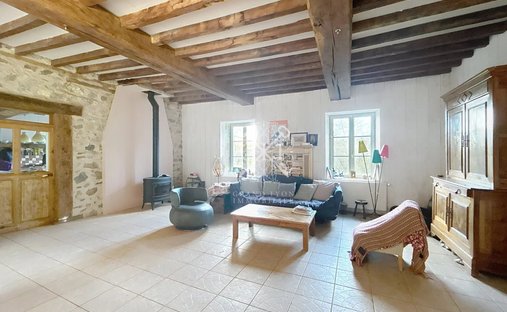 Château With Two Gîtes And Reception Hall.