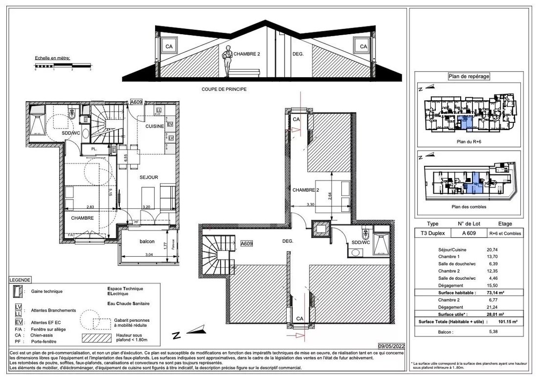 Apartment in Saint Roch, Nice, France 5 - 16697344