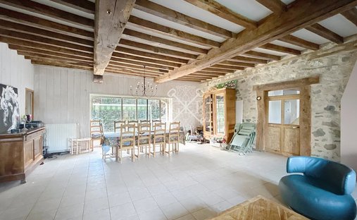 Château With Two Gîtes And Reception Hall.