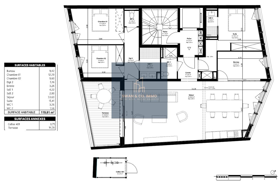 Apartment in Hôtel de Ville-Quinconce-Saint Seurin-Fondaudège, Bordeaux, France 5 - 16700408