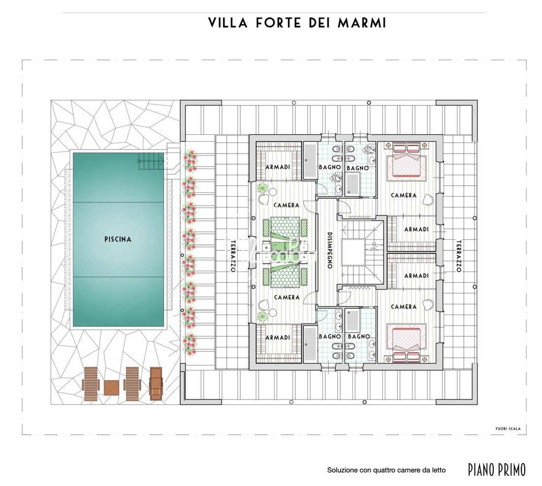 Villa en Centro, Forte dei Marmi, Toscana 4 - 16696692