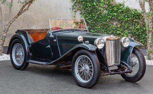MG TC in Los angeles, ca 1