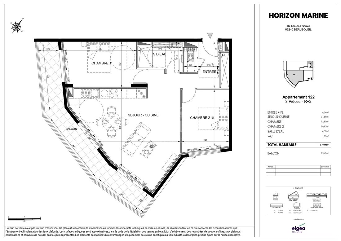 Apartment in Supérieur, Beausoleil, France 1 - 16605265