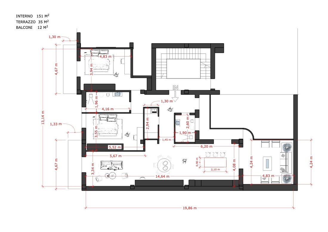 Apartment in Mazzini-San Lazzaro, Lecce, Apulia 3 - 16706383