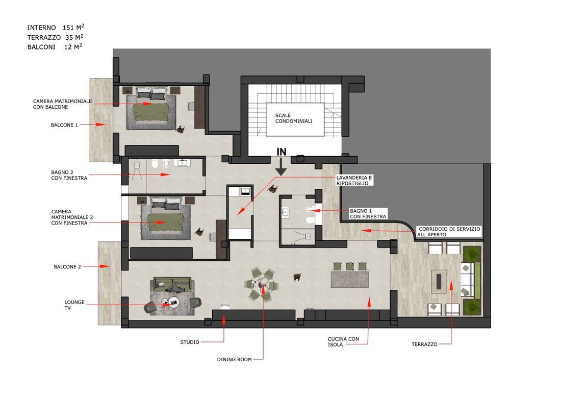 Apartment in Mazzini-San Lazzaro, Lecce, Apulia 1 - 16706383