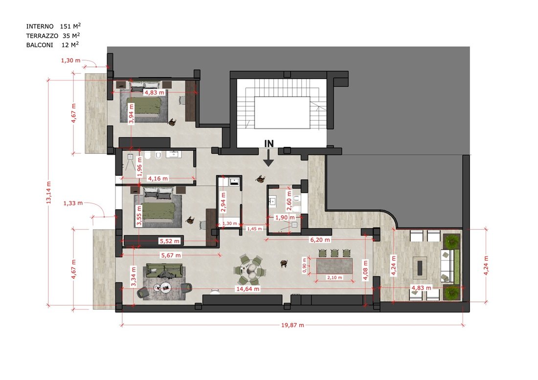 Apartment in Mazzini-San Lazzaro, Lecce, Apulia 4 - 16706383