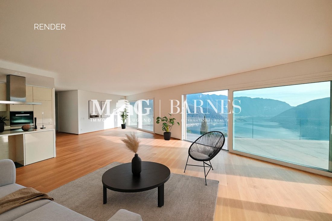 Penthouse in Lugano, Ticino, Switzerland 1 - 16706613
