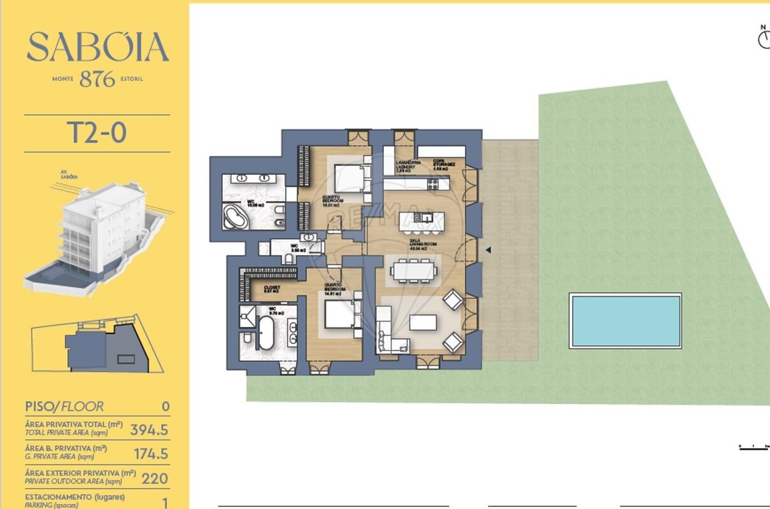 Apartment in Estoril, Cascais e Estoril, Lisbon 5 - 15956500