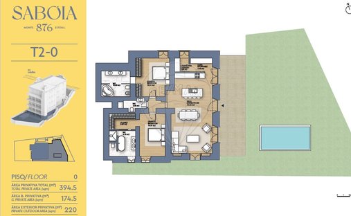 Appartement à Estoril, Cascais et Estoril, Lisbonne 1