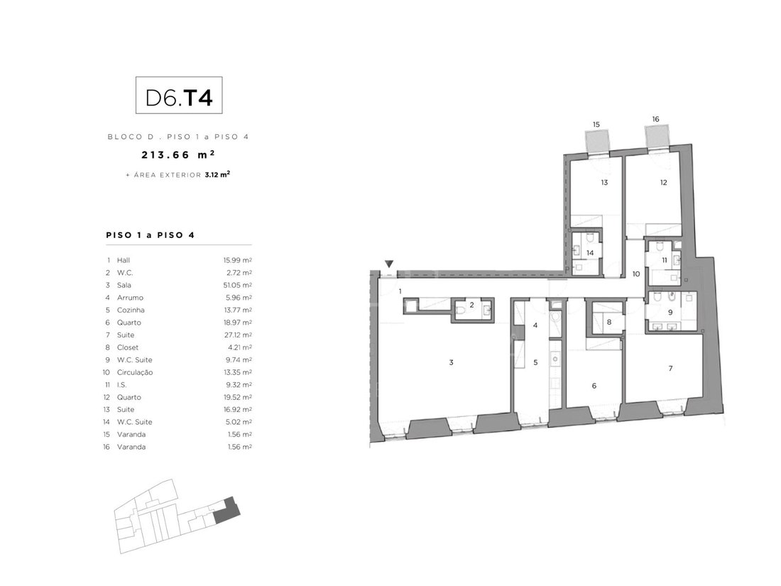 Apartment in Belem, Lisbon, Portugal 5 - 15391267