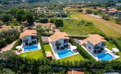 Villa en Lefkada Commune, Peloponnese, Western Greece and the Ionian, Grecia 1
