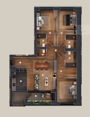 Apartment in Ponta Delgada (Sao Pedro), Azores, Portugal 1 - 15553192