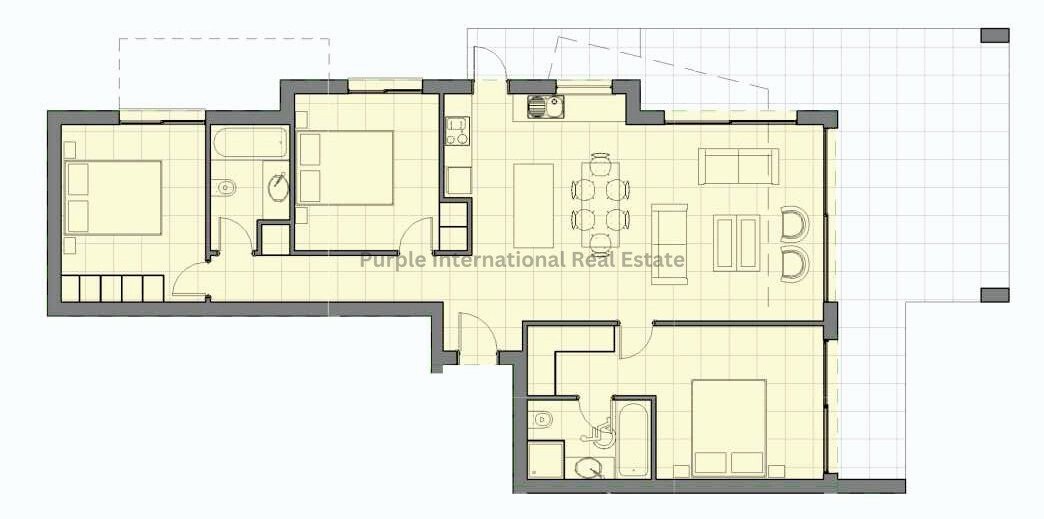 Apartment in Chloraka, Paphos, Cyprus 3 - 16712115