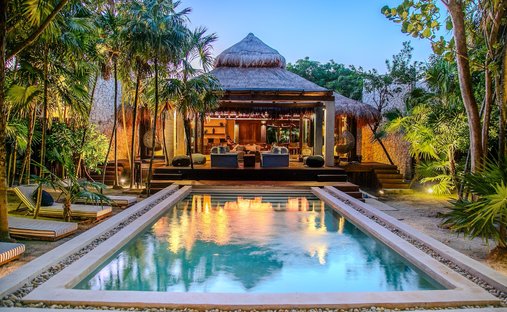 Maison à Zamach, Quintana Roo, Mexique 1