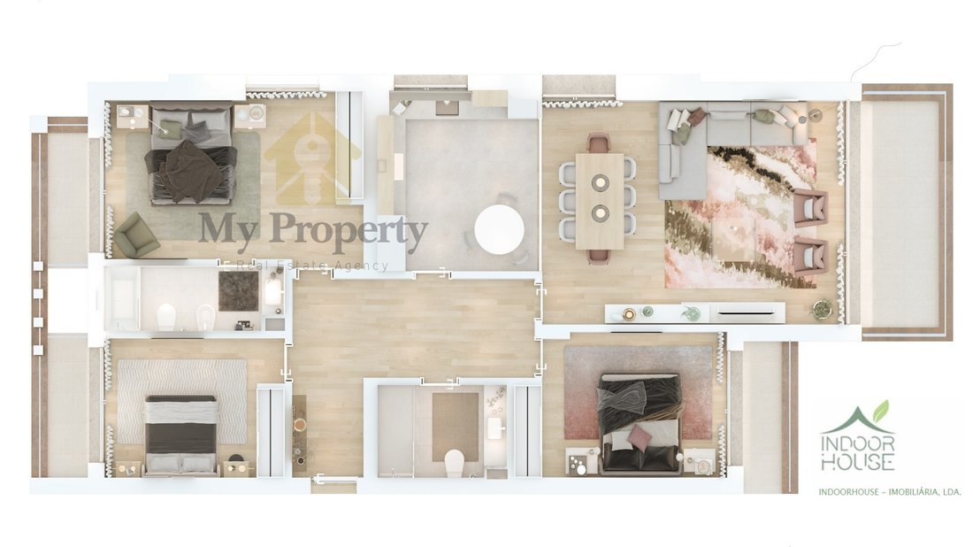 Apartment in Olhos de Agua, Algarve, Portugal 5 - 16598704