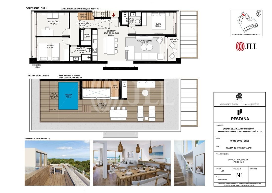 Appartement à Porto Covo, Setúbal Municipality, Portugal 5 - 13033002