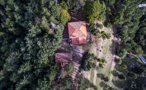 Millennial Castle In The Hills Of Arezzo